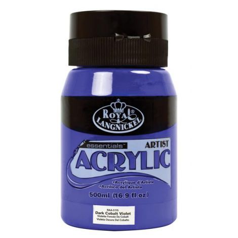 Farba akrylowa R&L 500ml, Fiolet - Dark Cobalt Violet